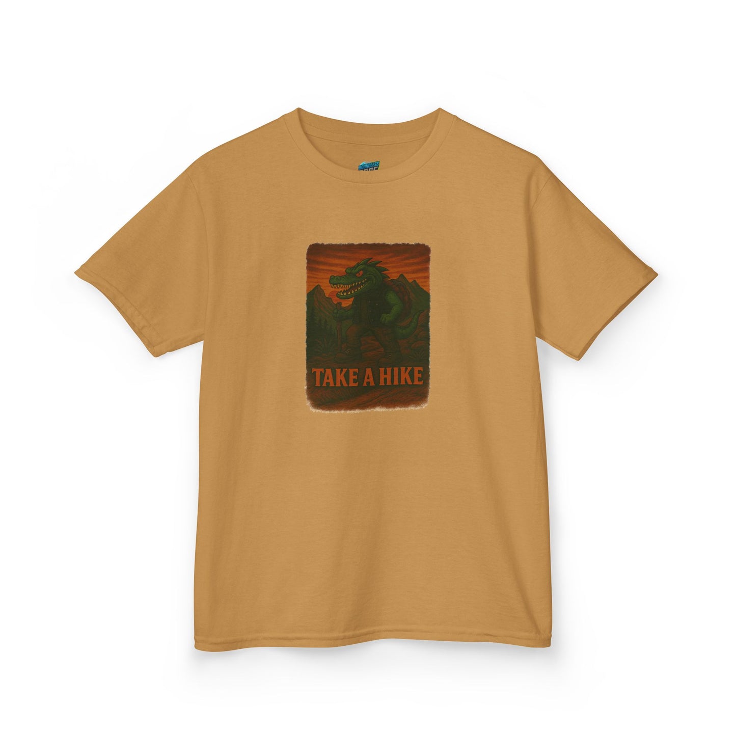 Take a Hike Gator Hiking Girls' Heavy Cotton T-Shirt