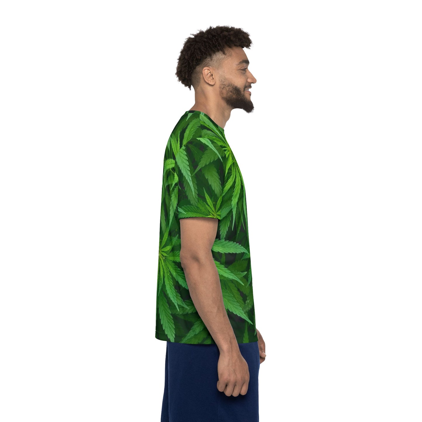 Pot Leaf Adult Humor Men's Jersey Premium T-Shirt