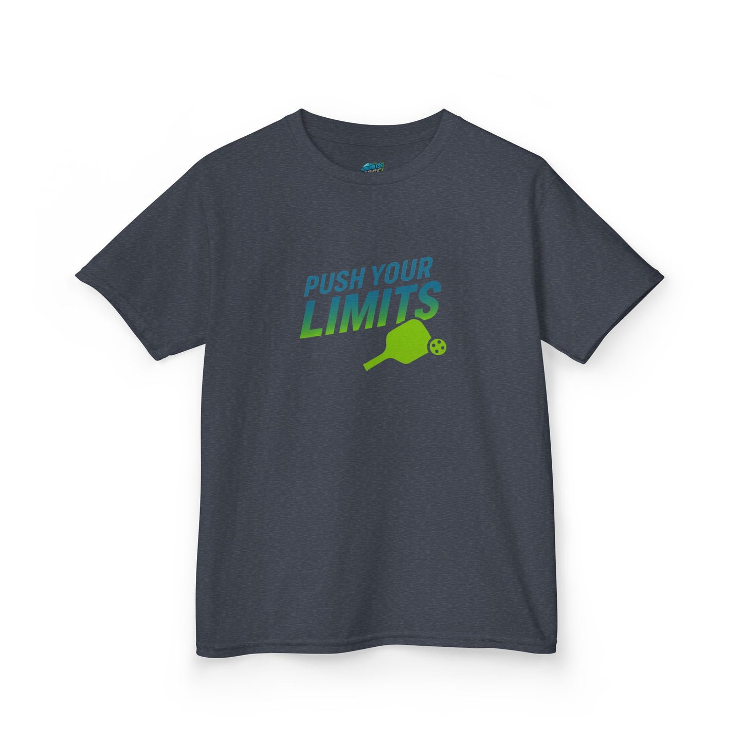 Push Your Limits Pickleball Girls' Heavy Cotton T-Shirt