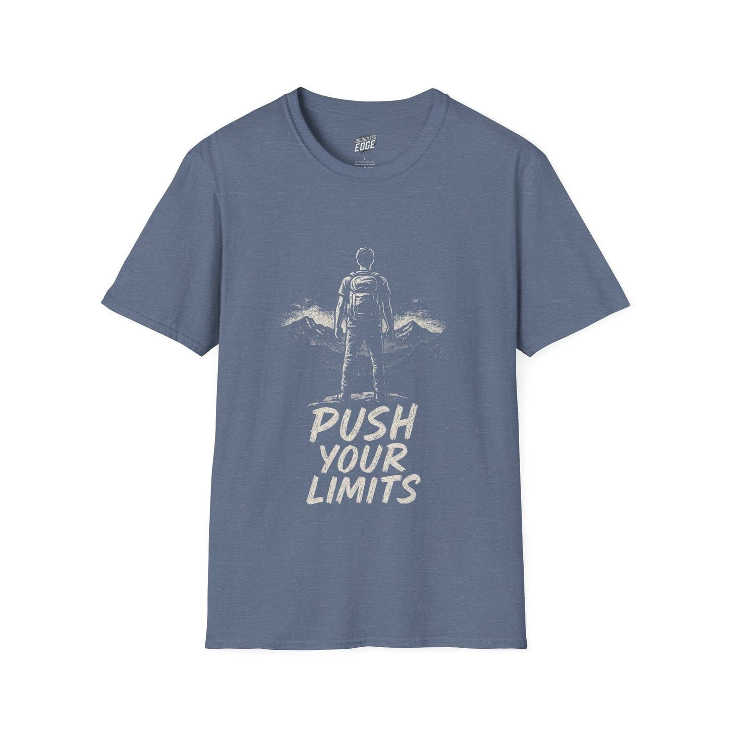 Summit Edition Push Your Limits Hiking Men's Basic T-Shirt
