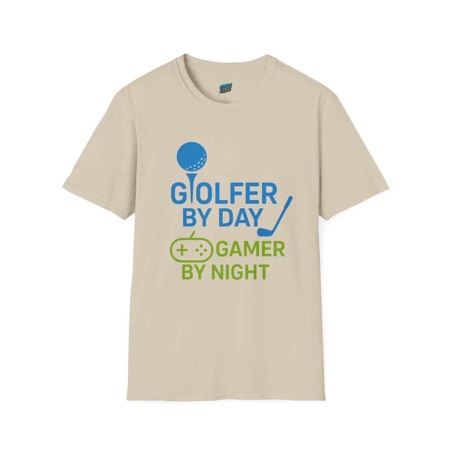 Golfer by Day, Gamer by Night Men's Basic T-Shirt