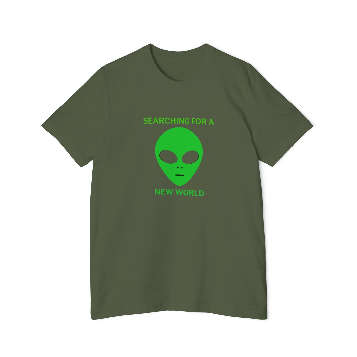 Alien Searching for a New World Humor Women's Premium T-Shirt
