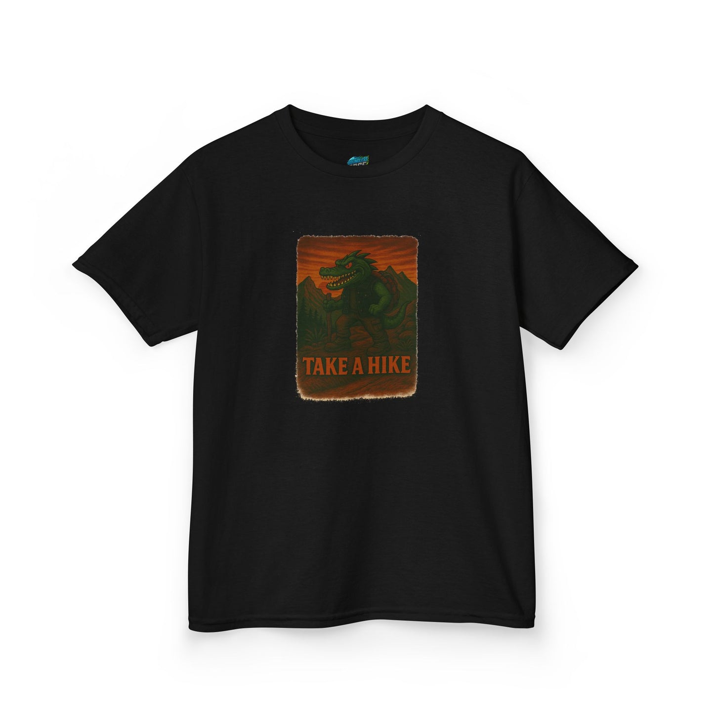 Take a Hike Gator Hiking Girls' Heavy Cotton T-Shirt