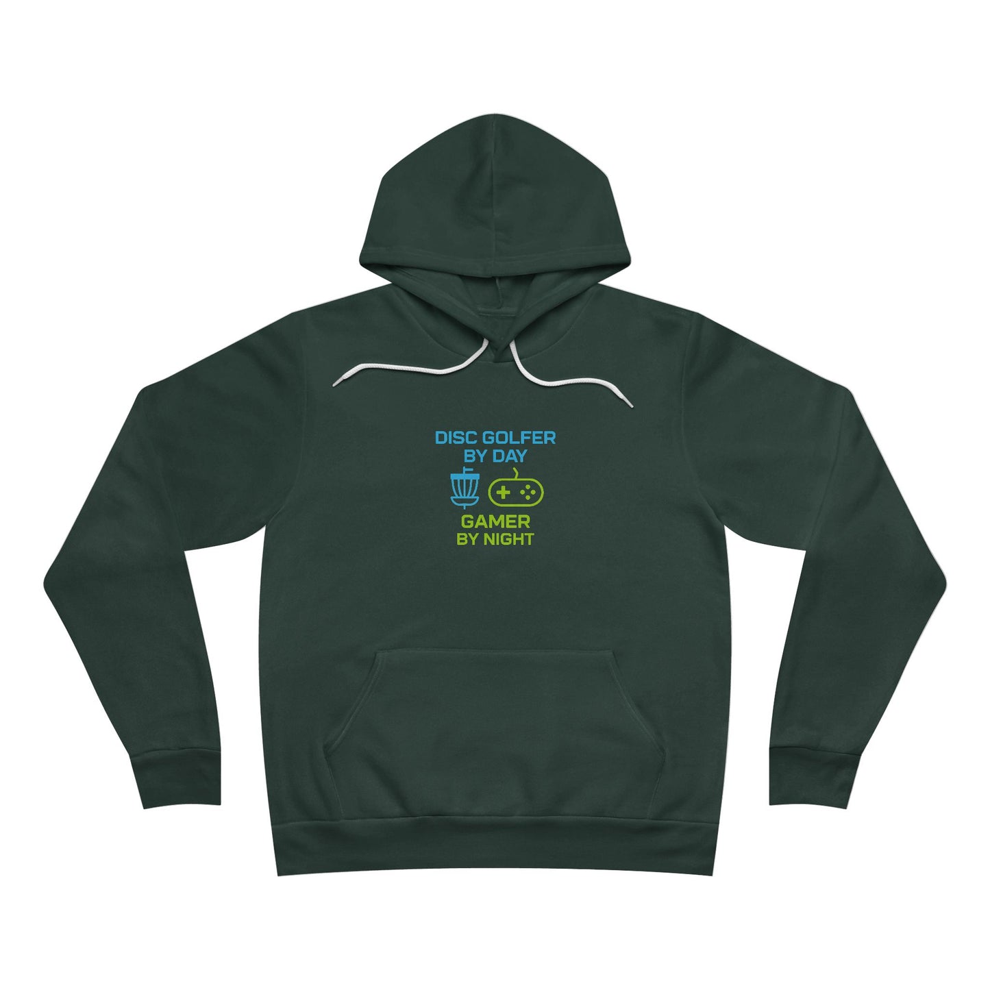 Disc Golfer by Day, Gamer by Night Disc Golf Women's Premium Hoodie Sweatshirt
