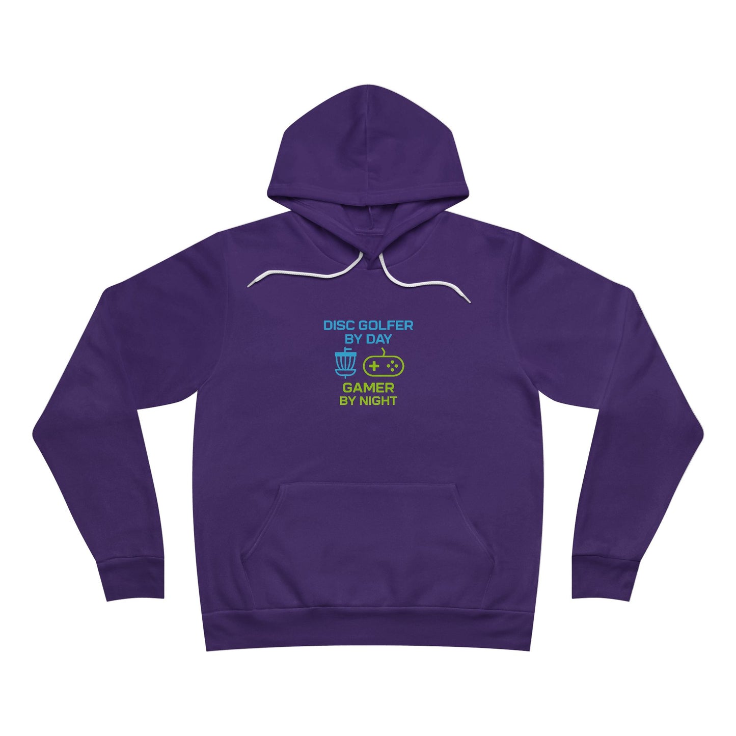 Disc Golfer by Day, Gamer by Night Disc Golf Women's Premium Hoodie Sweatshirt