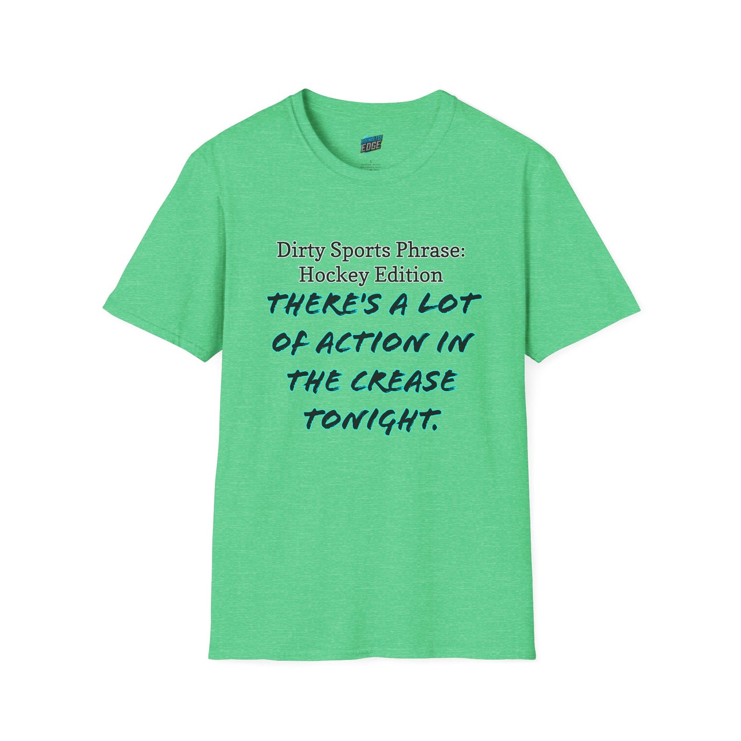 Dirty Sports Phrase Hockey Humor Women's Basic T-Shirt
