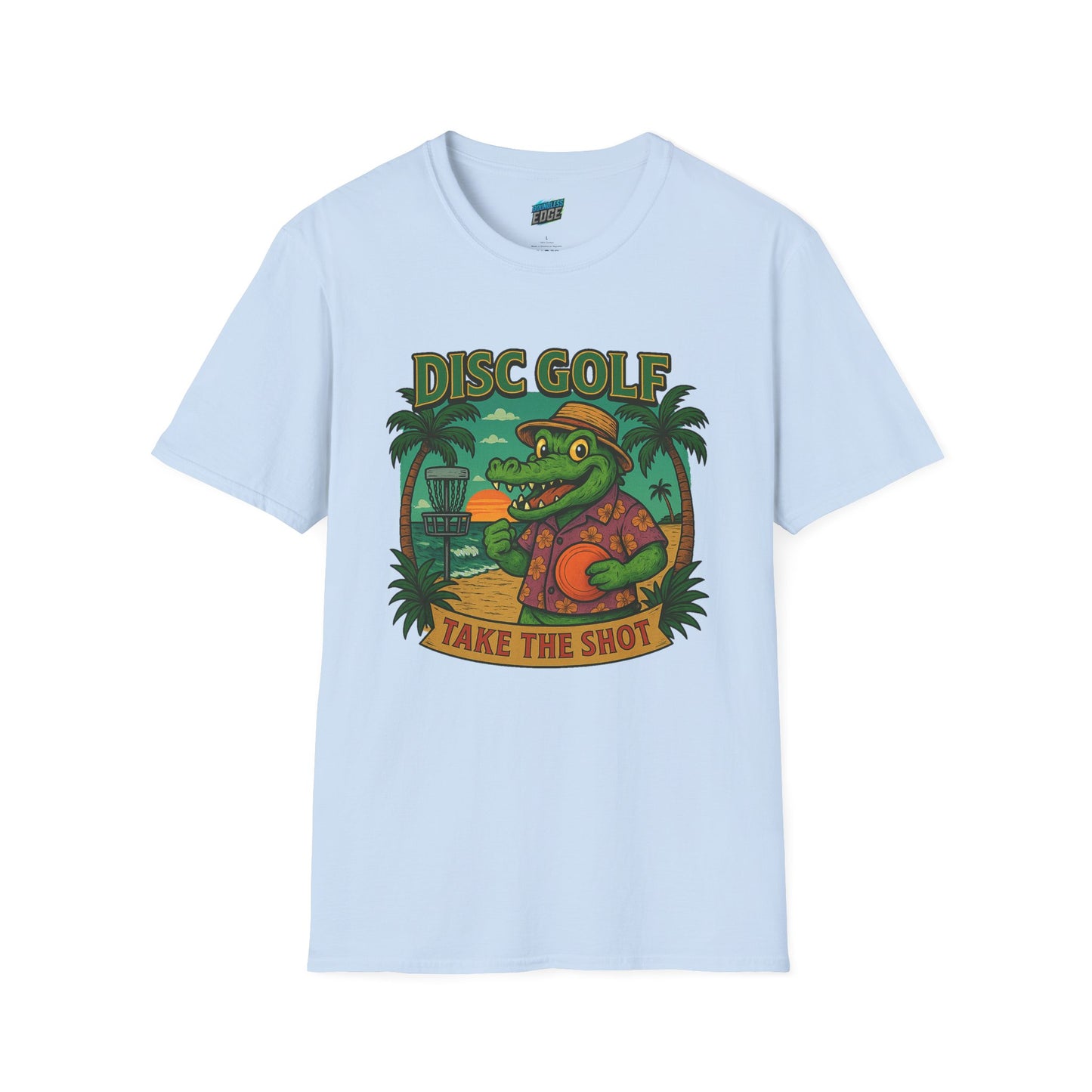 Take the Shot Disc Golf Gator Women's Basic T-Shirt