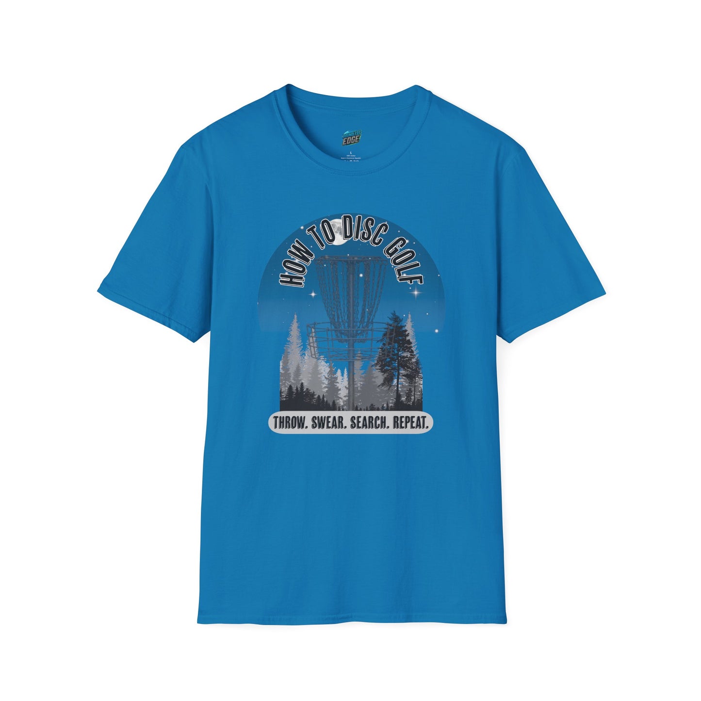 How to Disc Golf Humor Men's Basic Softstyle T-Shirt