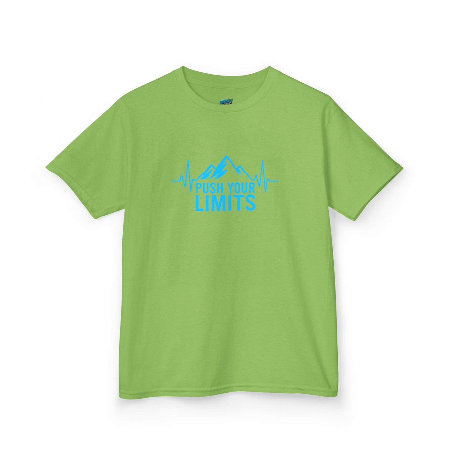 Push Your Limits Hiking Boys' Heavy Cotton T-Shirt