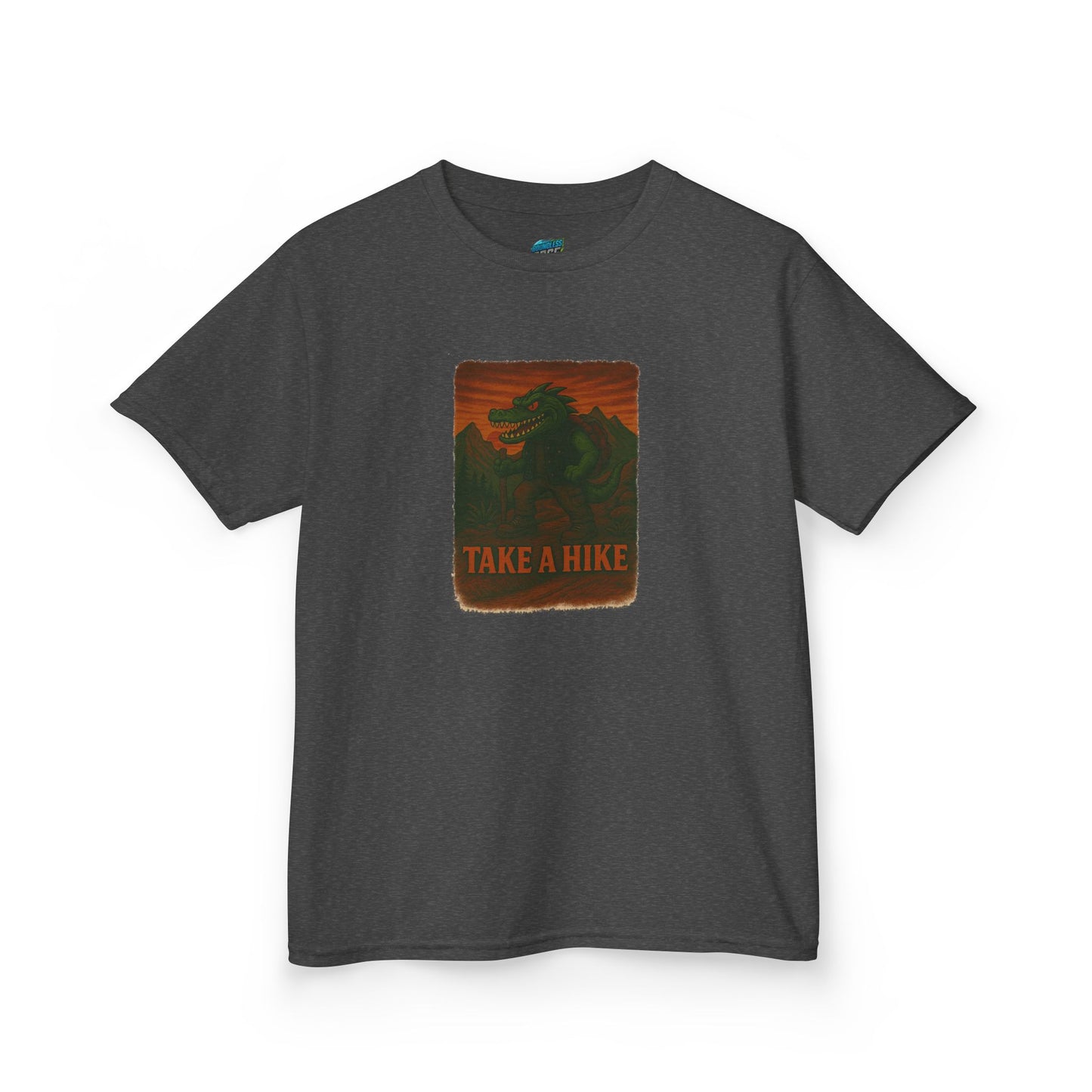 Take a Hike Gator Hiking Boys' Heavy Cotton T-Shirt