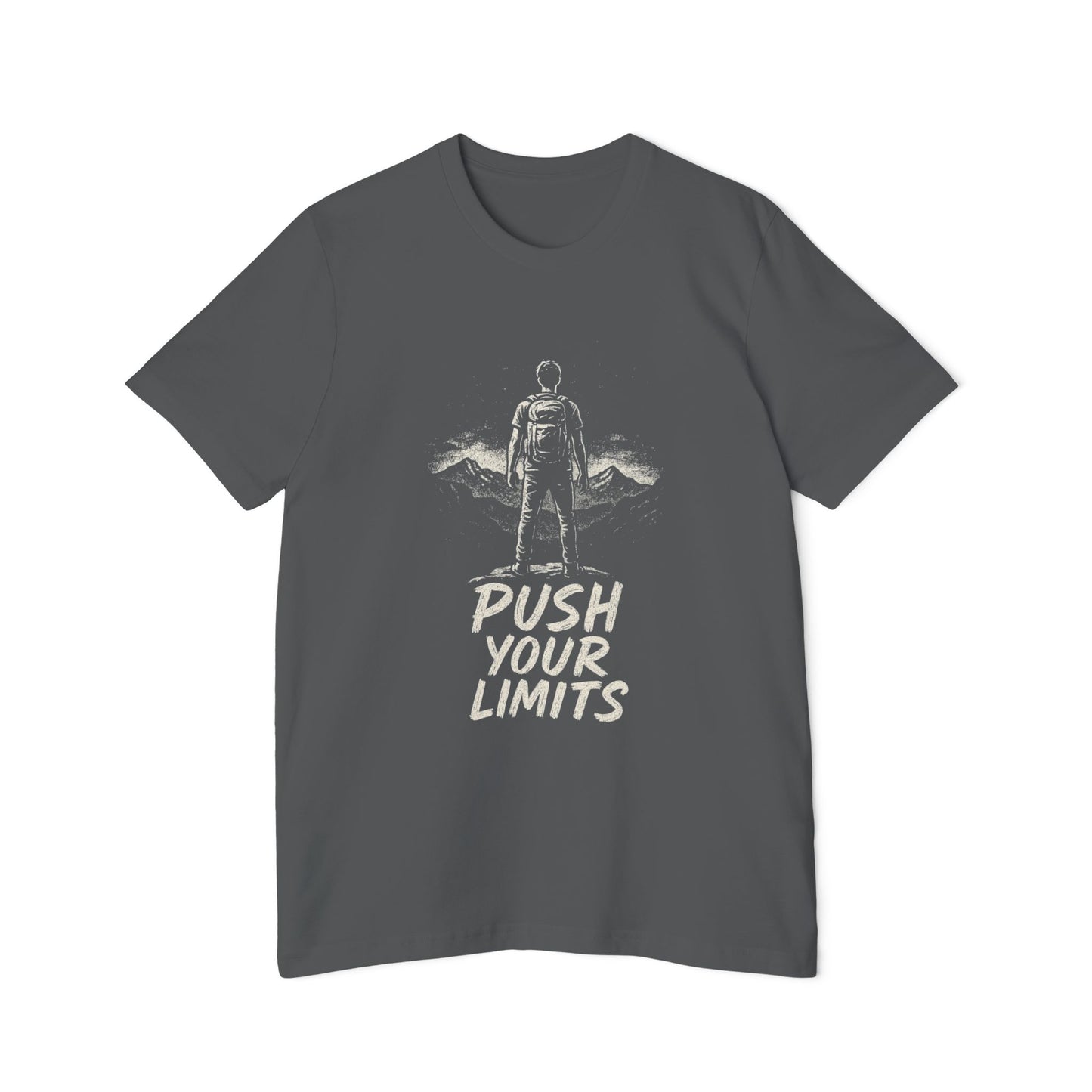 Summit Edition Push Your Limits Hiking Men's Premium T-Shirt