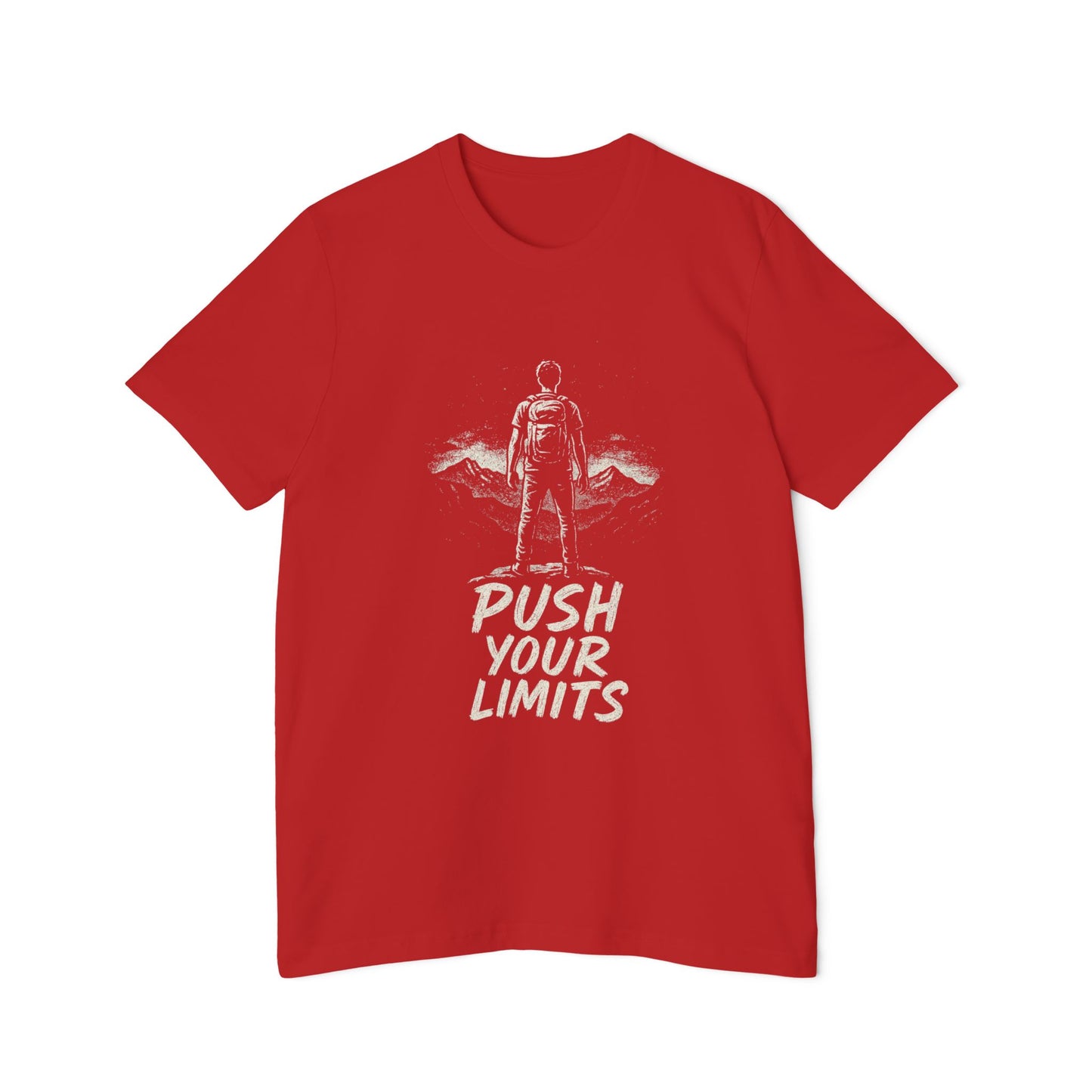 Summit Edition Push Your Limits Hiking Men's Premium T-Shirt