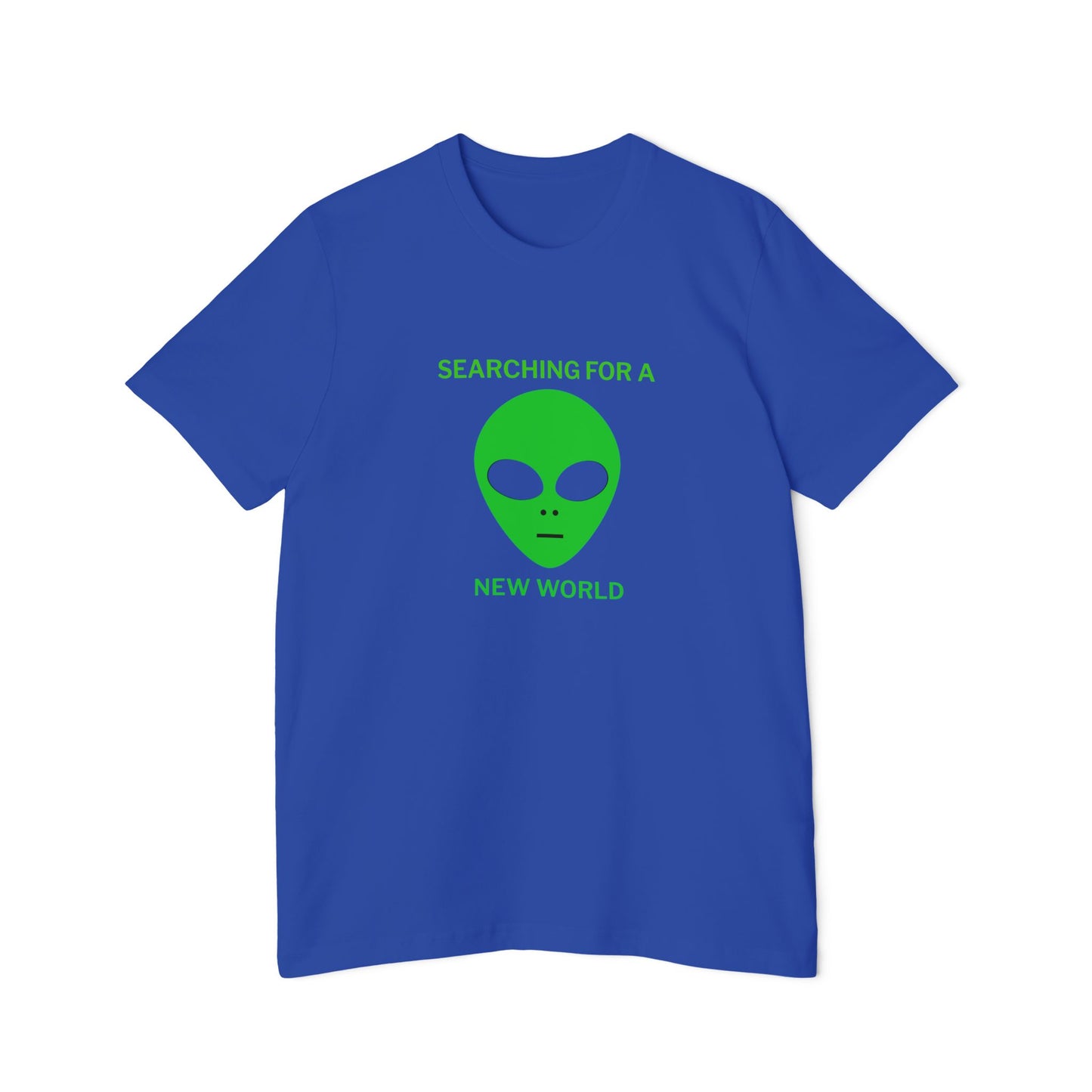 Alien Searching for a New World Humor Men's Premium T-Shirt