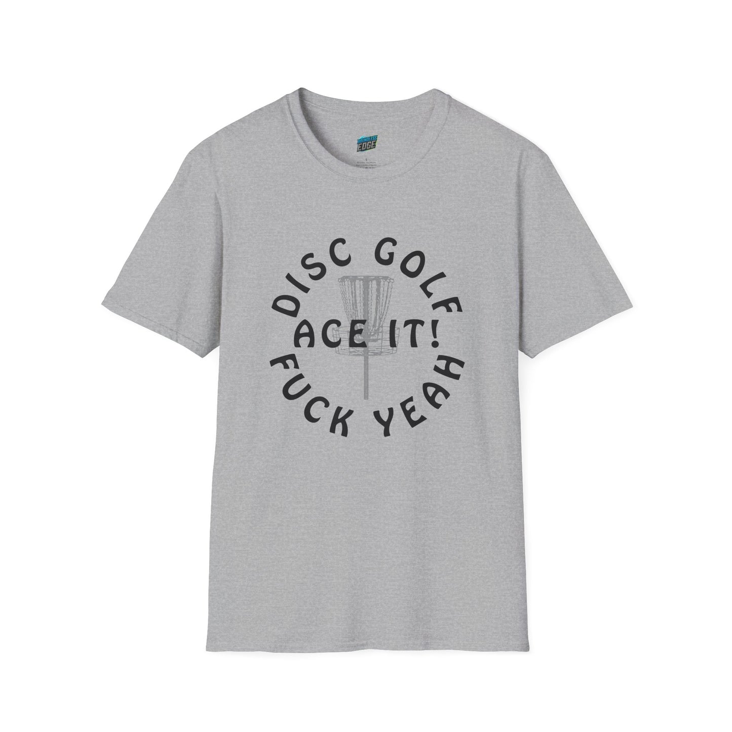 Disc Golf F*** Yeah Adult Humor Men's Basic Softstyle T-Shirt