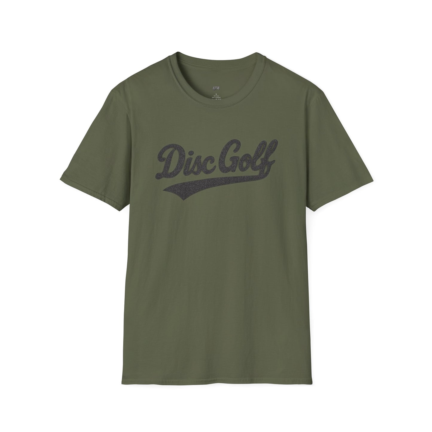 Vintage Disc Golf Logo Men's Basic T-Shirt