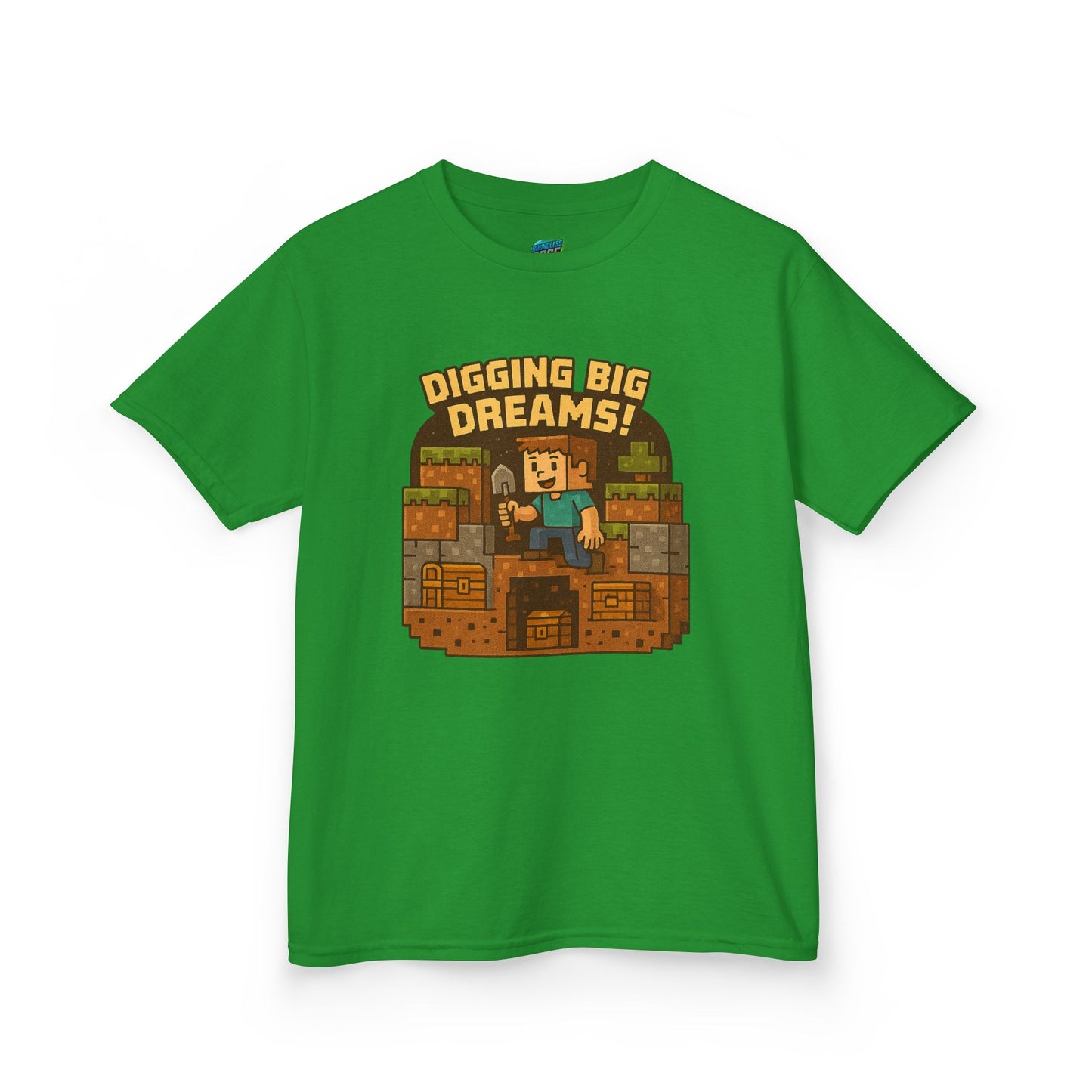 Digging Big Dreams Playing with Danger Boys' Heavy Cotton T-Shirt