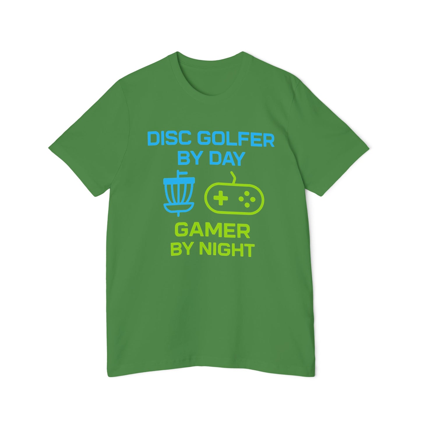 Disc Golfer by Day, Gamer by Night Disc Golf Women's Premium T-Shirt