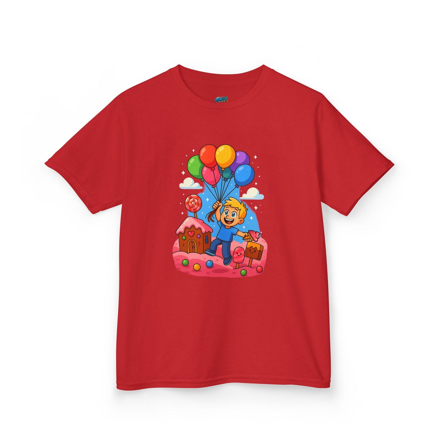 Candyland Lift-Off Playing with Danger Boys' Heavy Cotton T-Shirt