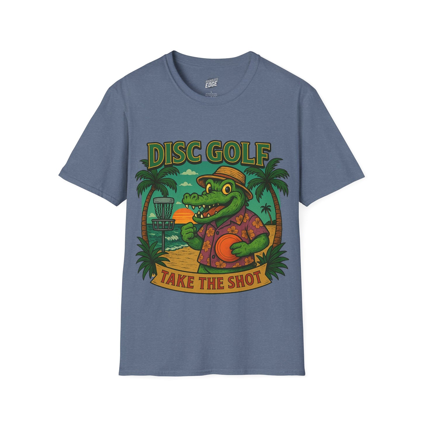 Gator Vibes Disc Golf Edition Men's Basic T-Shirt (Take the Shot)
