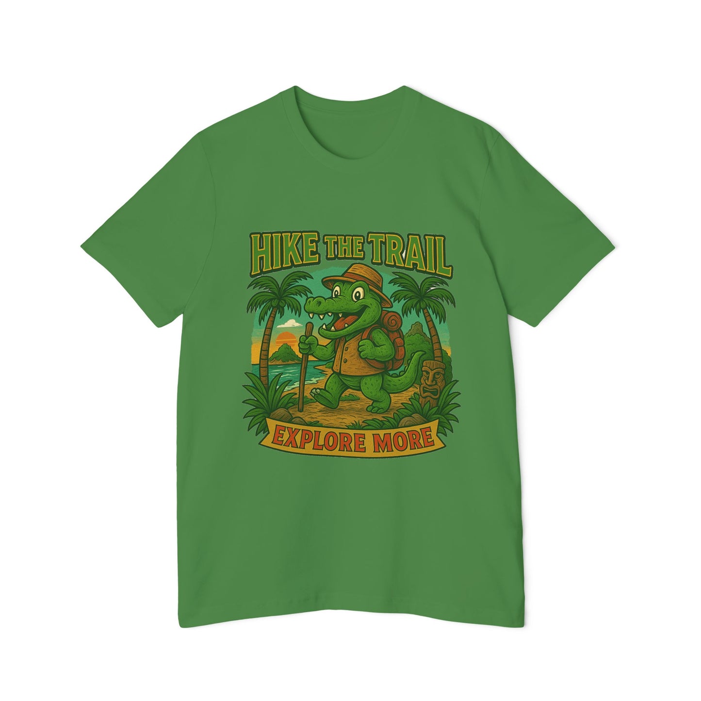 Hike the Trail - Explore More Hiking Men's Premium T-Shirt