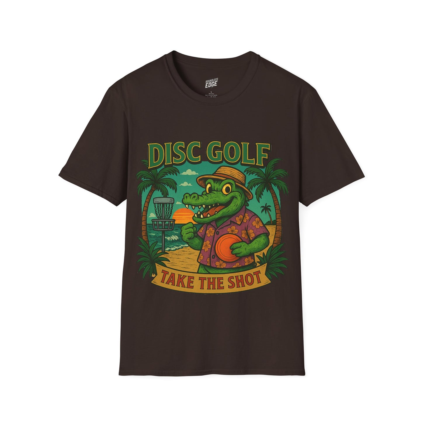 Gator Vibes Disc Golf Edition Men's Basic T-Shirt (Take the Shot)