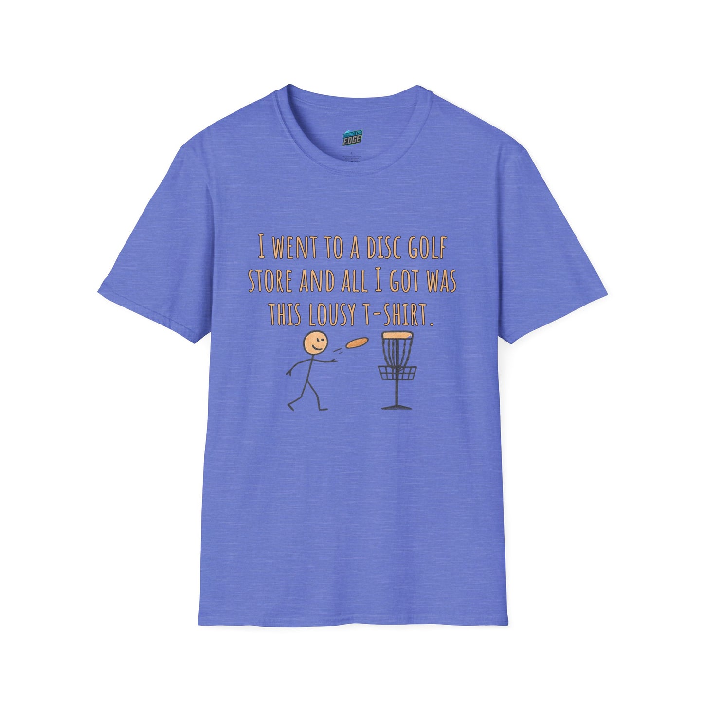 A Lousy T-Shirt Disc Golf Humor Men's Basic T-Shirt