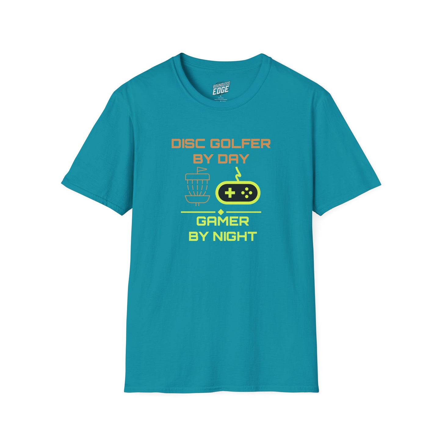 Disc Golf by Day, Gamer by Night Women's Basic T-Shirt