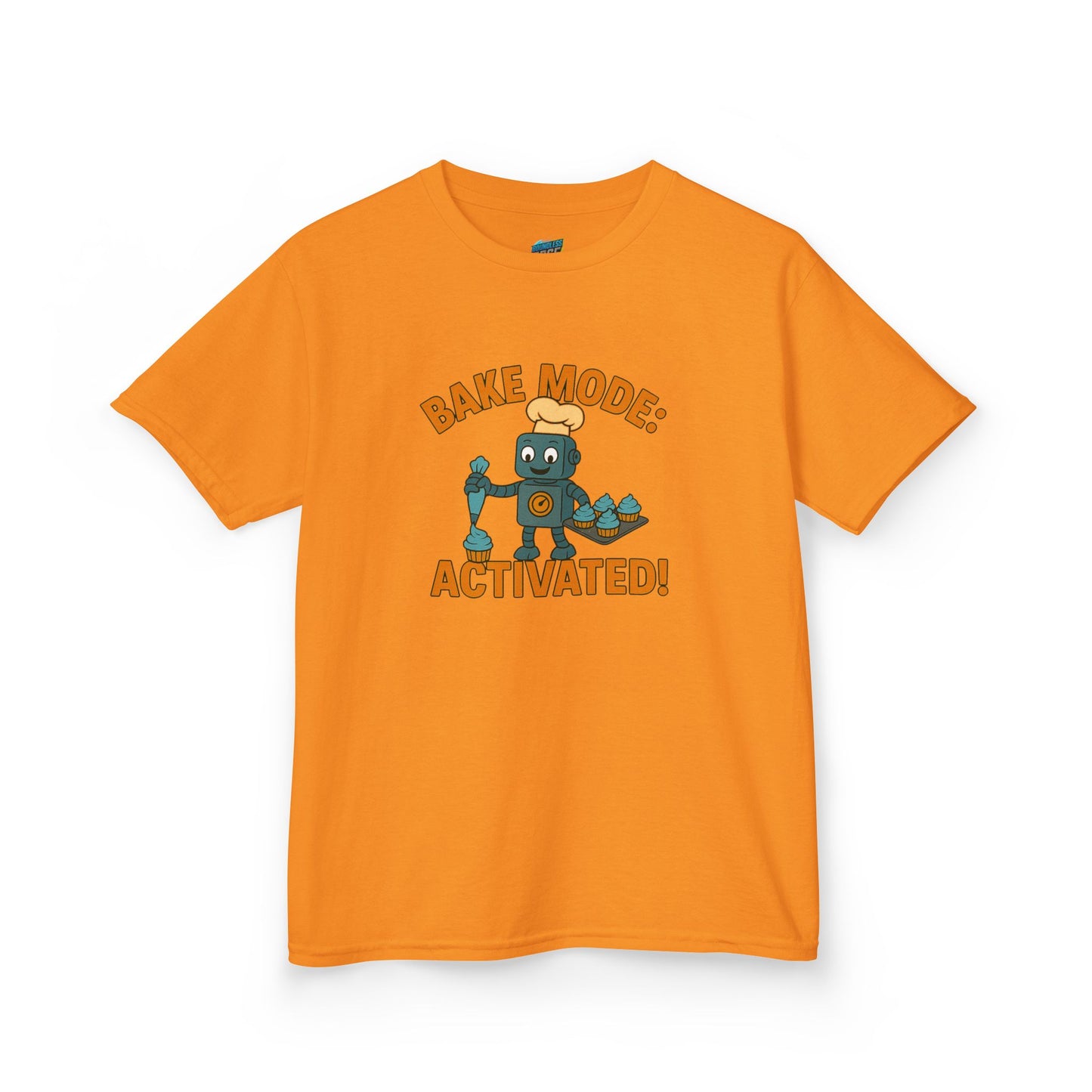 Bake Mode: Activated Playing with Danger Boys' Heavy Cotton T-Shirt