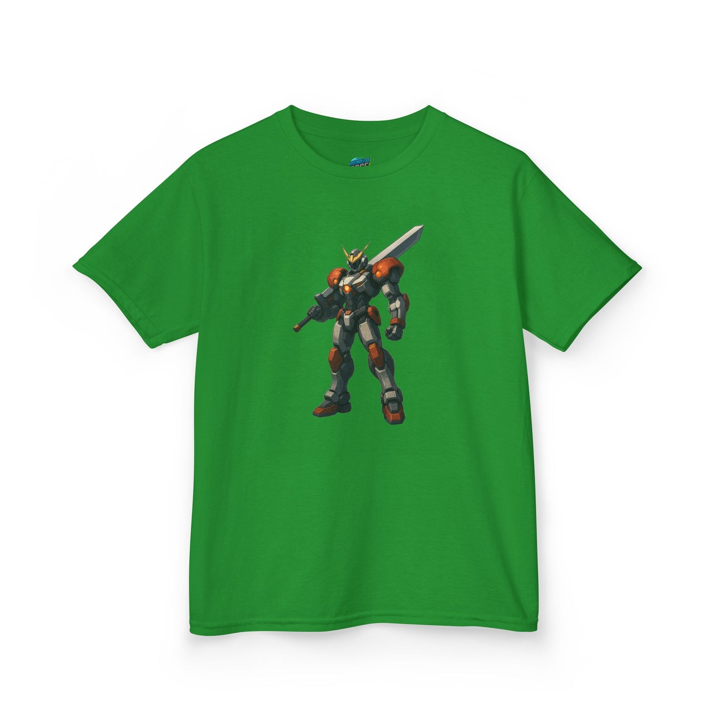 Mech Anime Girls' Heavy Cotton T-Shirt