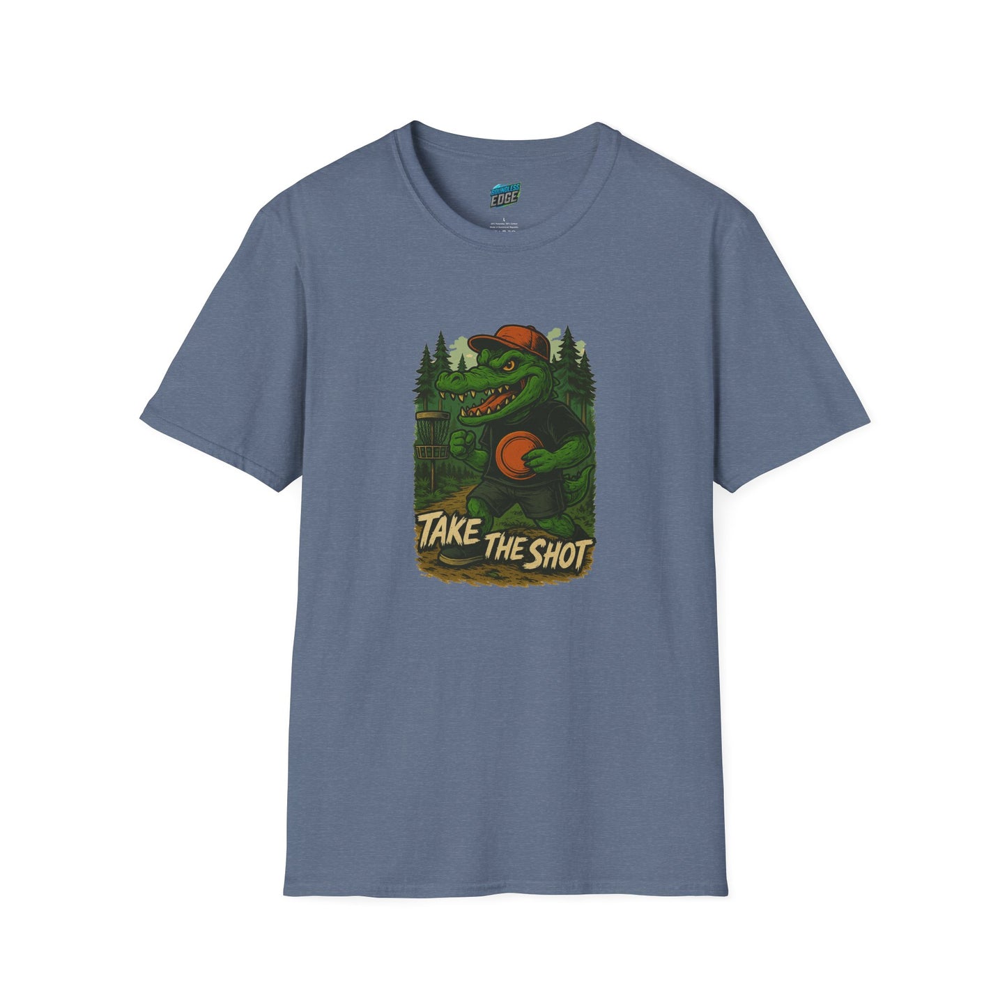 Take the Shot Disc Golf Gator Women's Basic T-Shirt