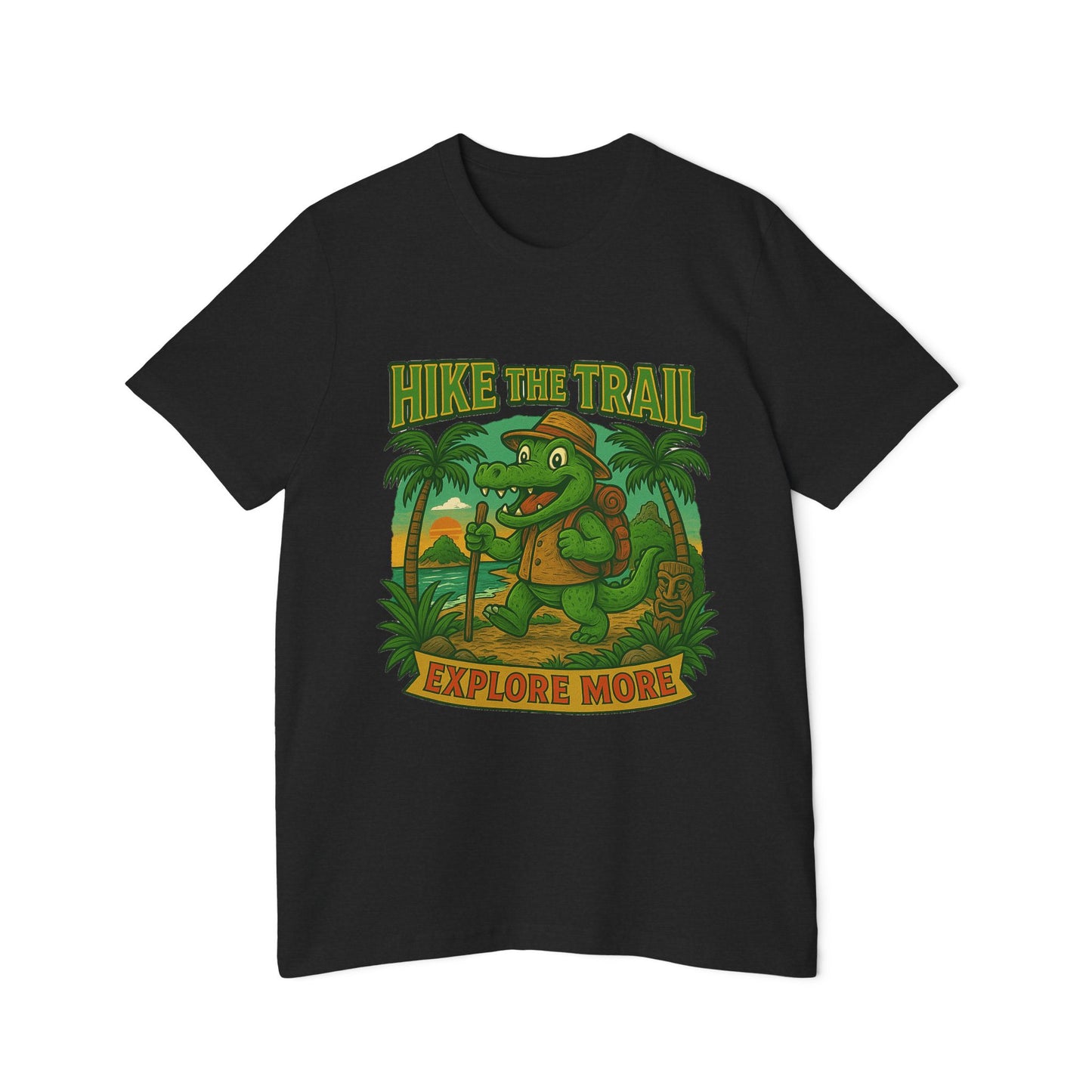Hike the Trail - Explore More Hiking Women's Premium T-Shirt