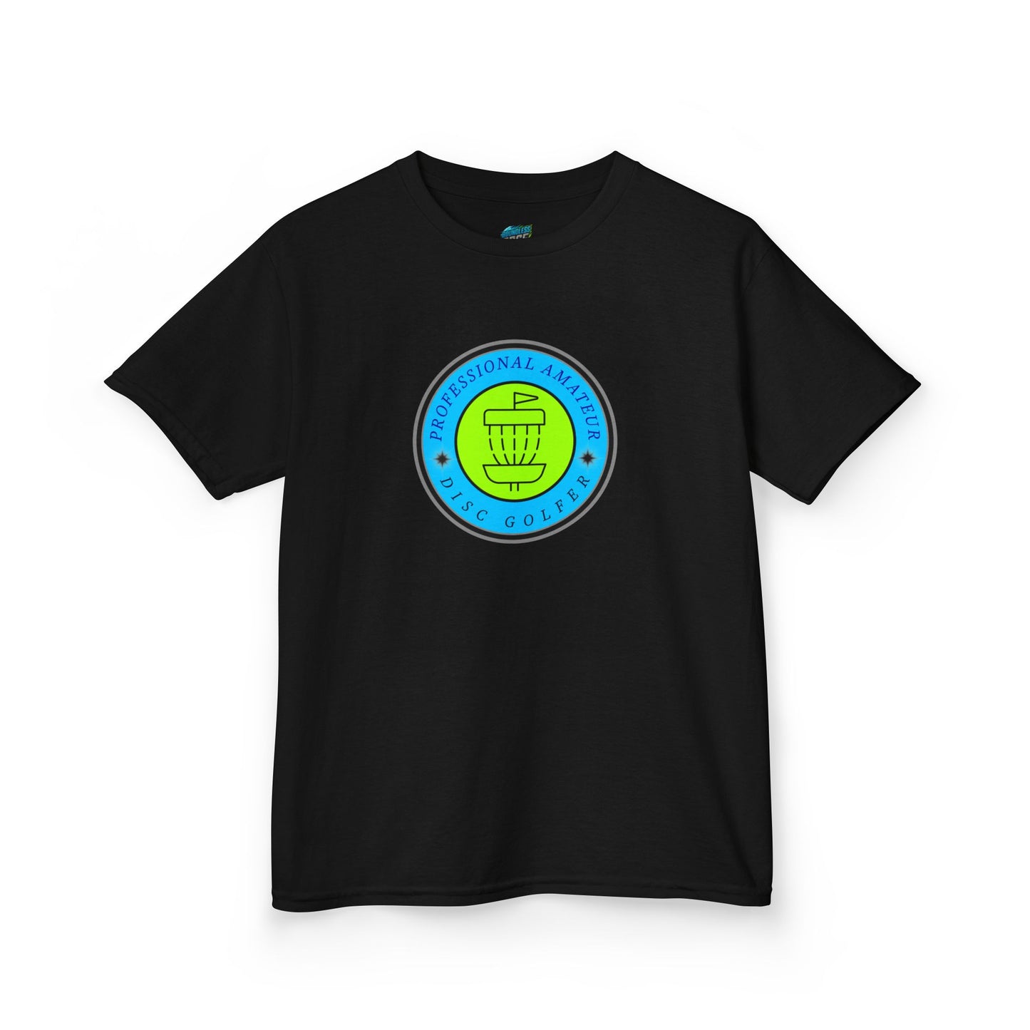 Professional Amateur Disc Golf Humor Girls' Heavy Cotton T-Shirt
