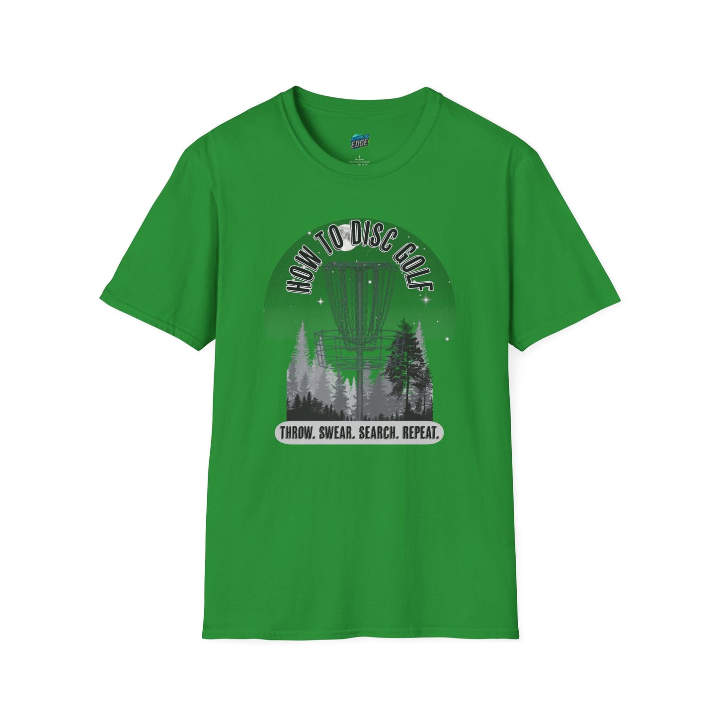 How to Disc Golf Humor Men's Basic Softstyle T-Shirt