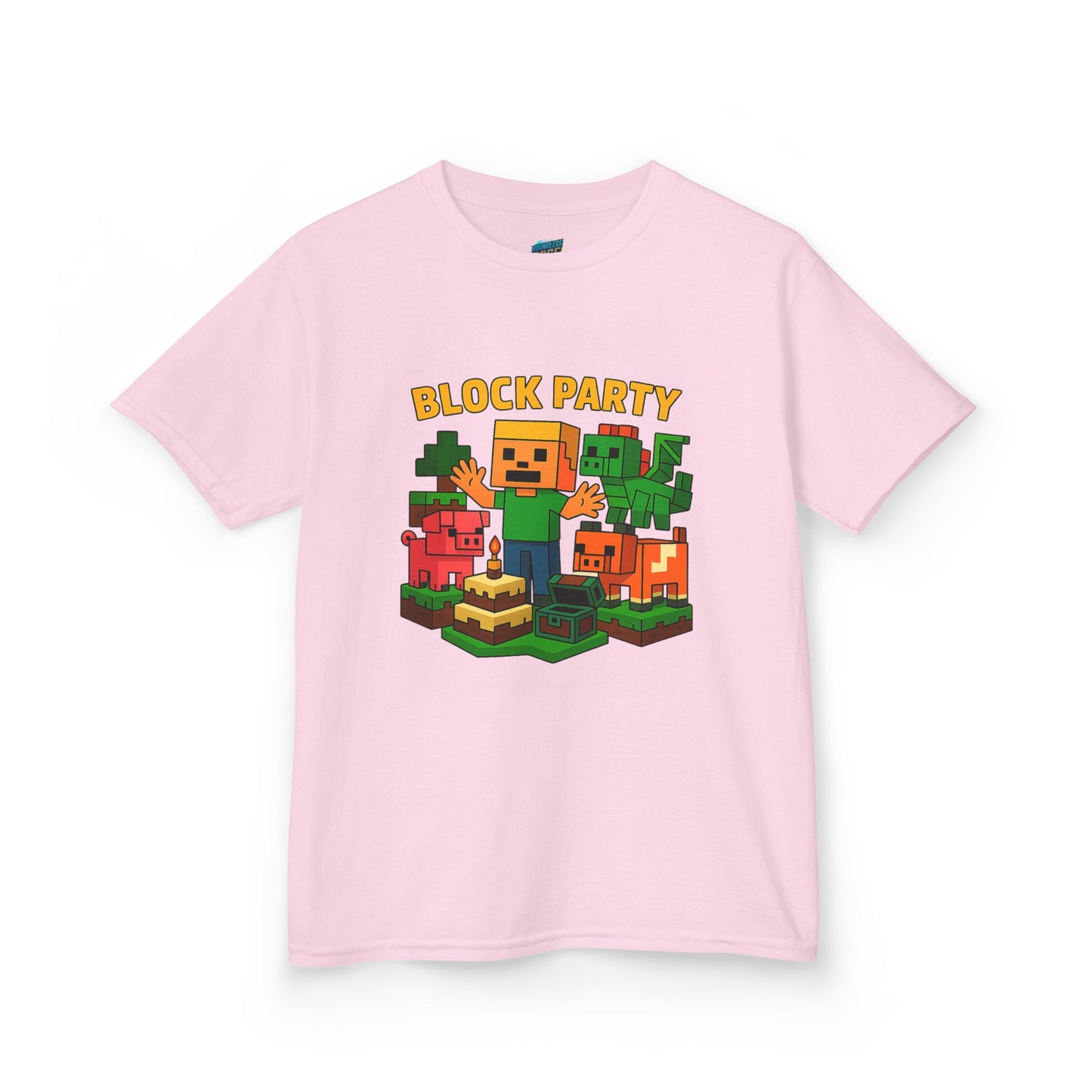 Block Party Playing with Danger Boys' Heavy Cotton T-Shirt