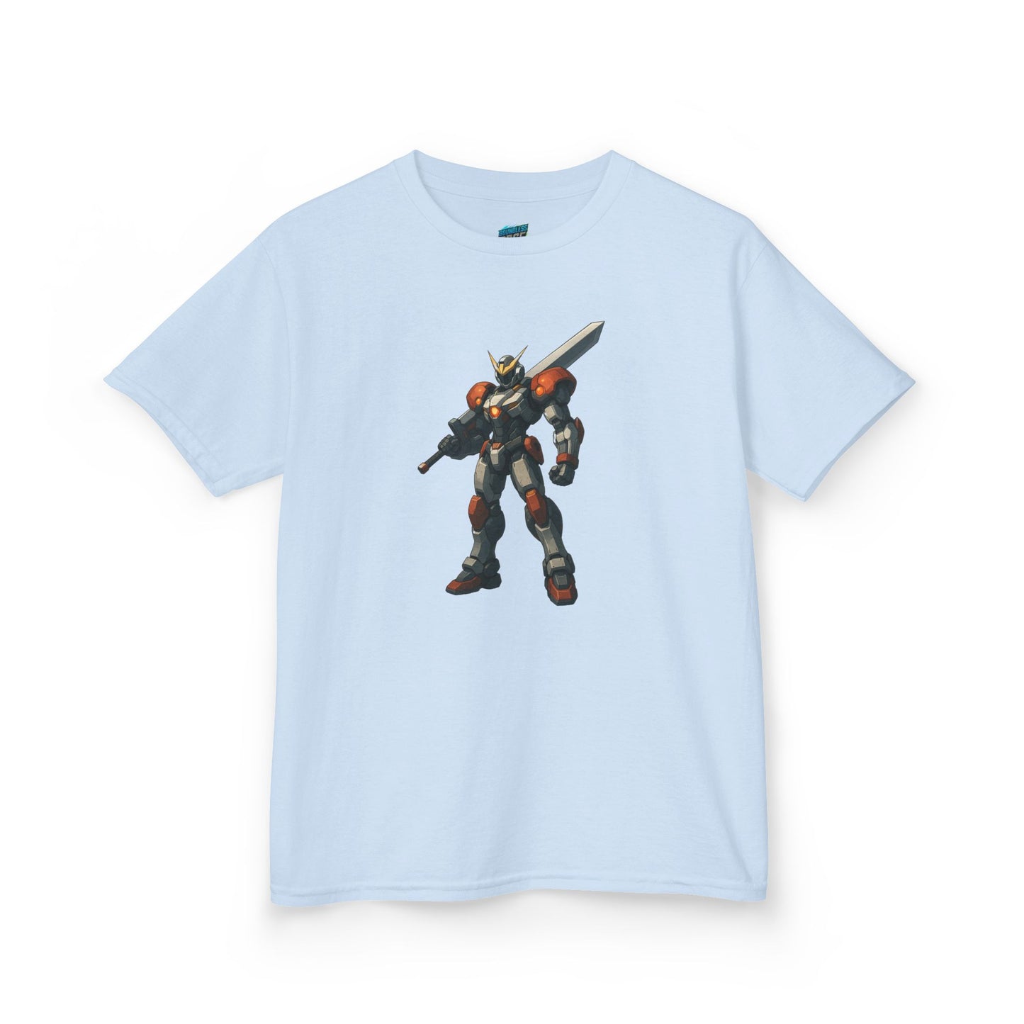Mech Anime Girls' Heavy Cotton T-Shirt