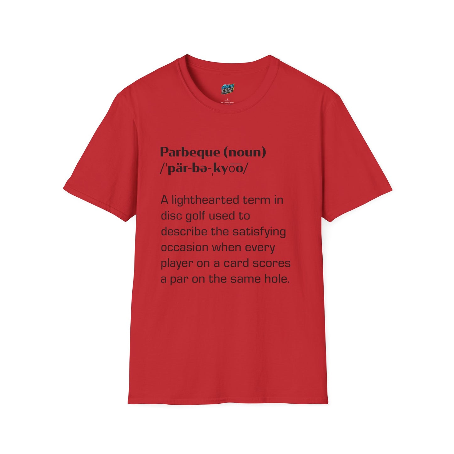 Parbeque Disc Golf Humor Men's Basic T-Shirt