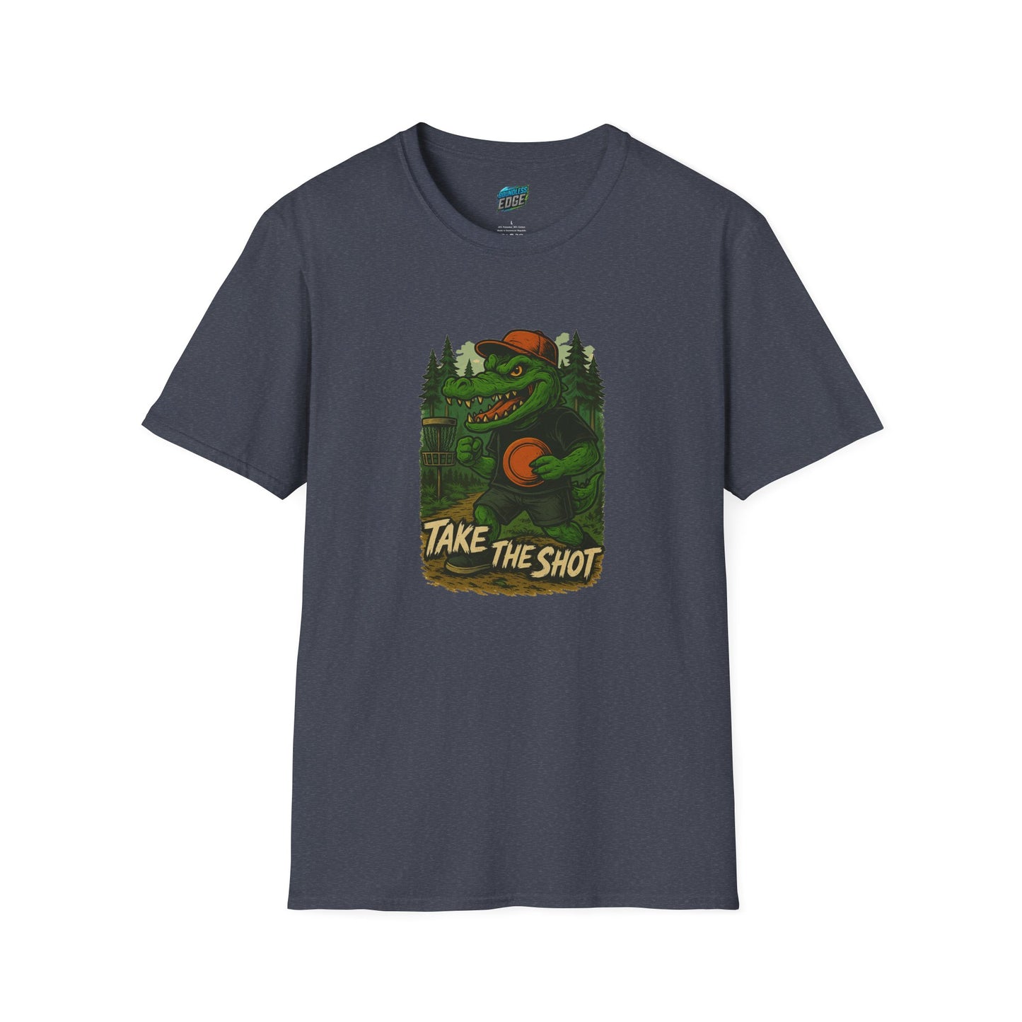 Take the Shot Disc Golf Gator Women's Basic T-Shirt