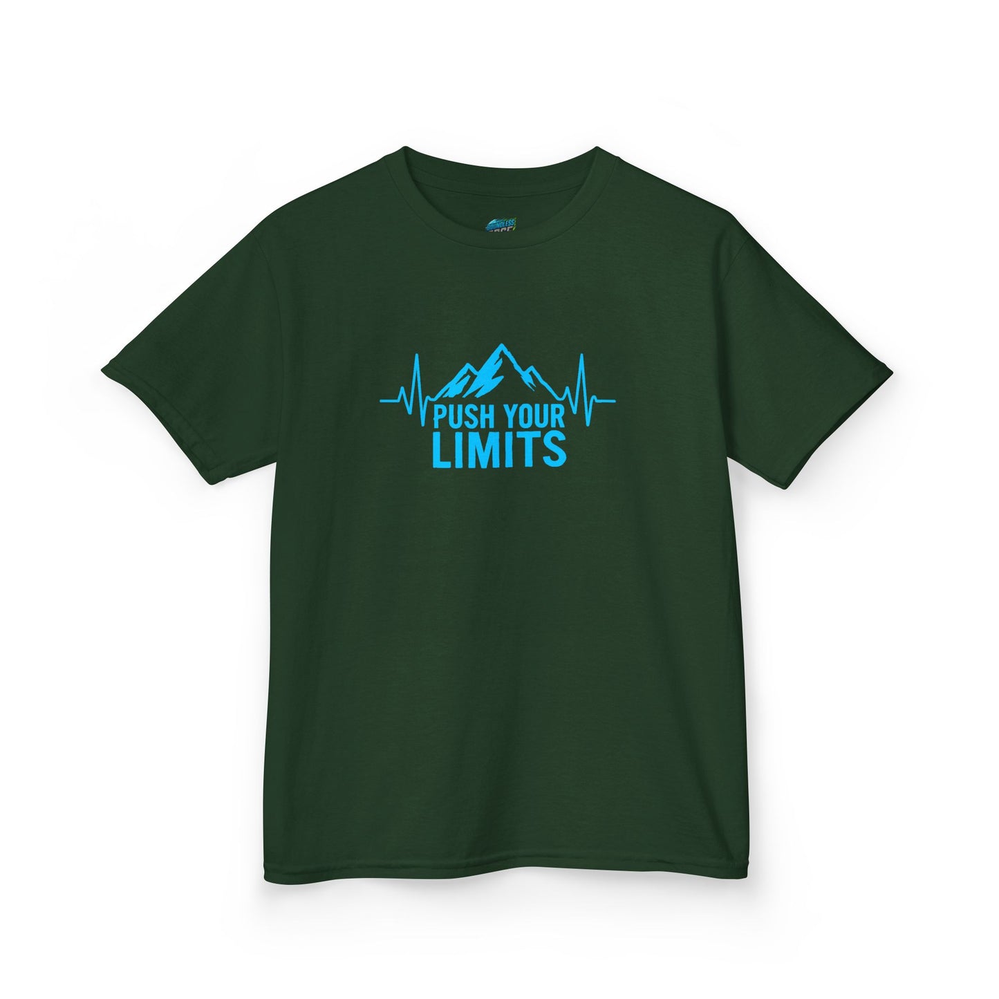 Push Your Limits Hiking Boys' Heavy Cotton T-Shirt