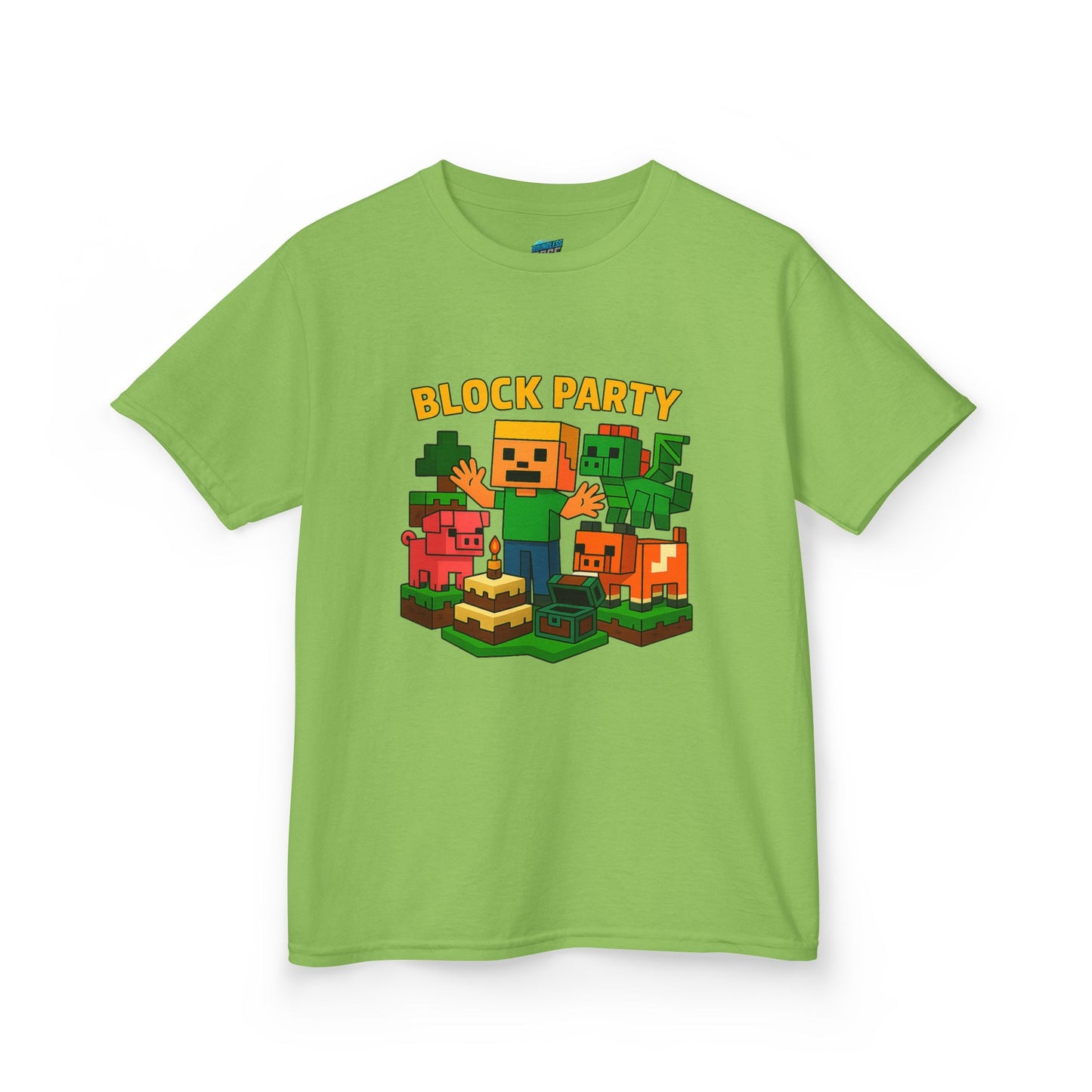 Block Party Playing with Danger Boys' Heavy Cotton T-Shirt