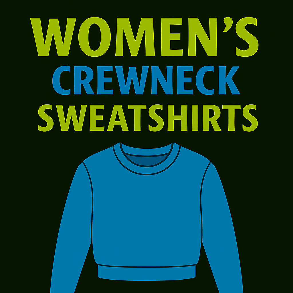Women's Crewneck Sweatshirts