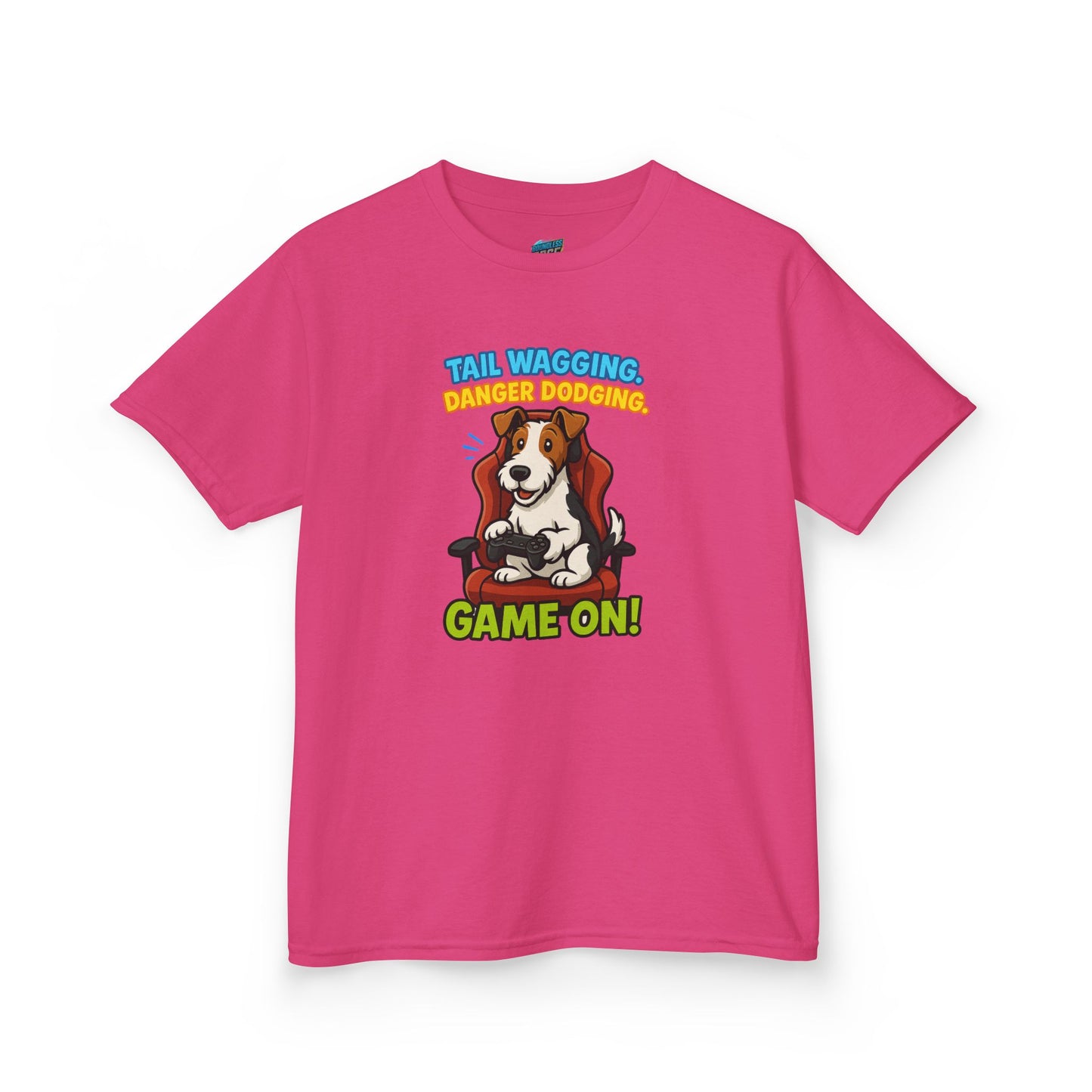 Game On... Playing with Danger Boys' Heavy Cotton T-Shirt