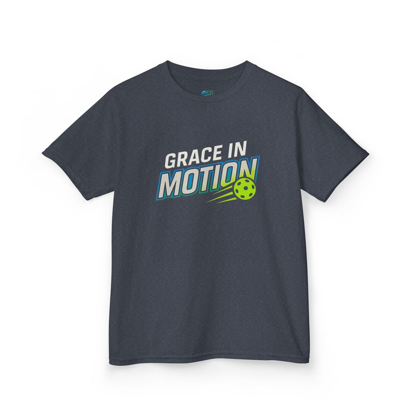 Grace in Motion Pickleball Girls' Heavy Cotton T-Shirt