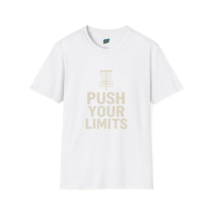 Push Your Limits Disc Golf Women's Basic T-Shirt
