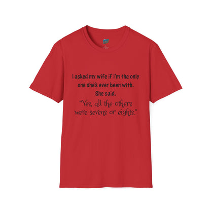 Wife Joke Dad Joke Humor Men's Basic T-Shirt