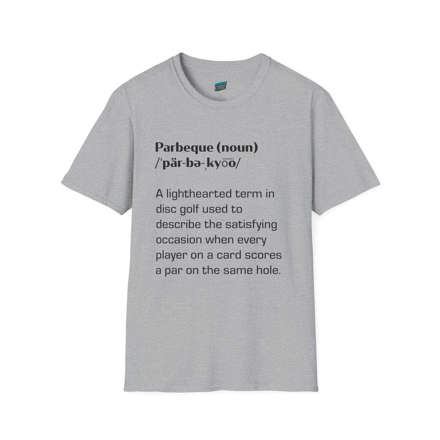 Parbeque Disc Golf Humor Men's Basic T-Shirt