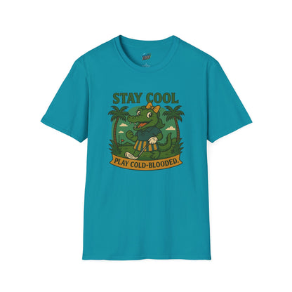 Stay Cool. Play Cold-Blooded. Gator Golf Women's Basic T-Shirt