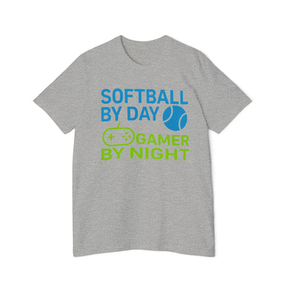 Softball by Day, Gamer by Night Women's Premium T-Shirt
