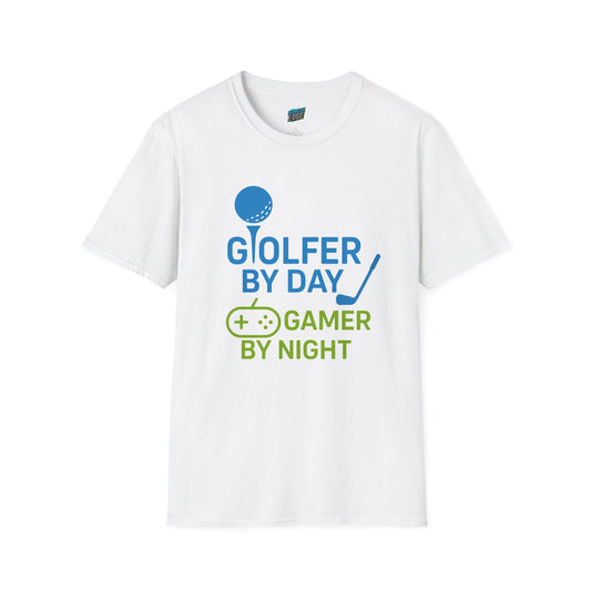 Golfer by Day, Gamer by Night Women's Basic T-Shirt