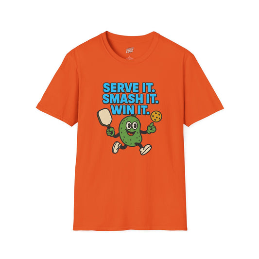 Serve it. Smash it. Win it. Pickleball Men's Basic T-Shirt