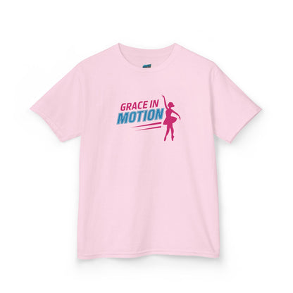 Grace in Motion Dancer Girls' Heavy Cotton T-Shirt